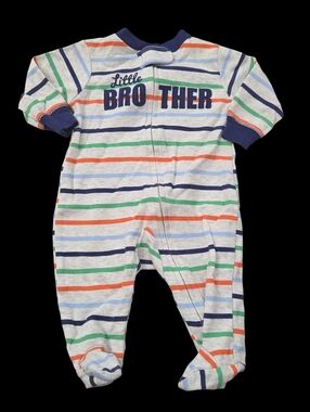 *1056 Little Brother sleeper Boys baby 3 months